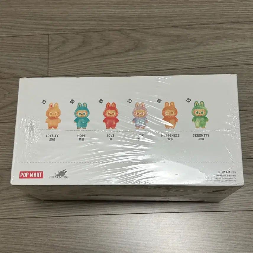[BUNJANG] Pop Mart Labubu "Big Into Energy" Series Vinyl Plush Pendant Blind Box Set (6 Designs, Sealed) / [미개봉] 팝마트 라부부 6pc 세트