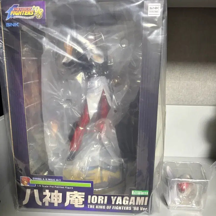 [BUNJANG] Kotobukiya King of Fighters Iori Figure (Exclusive Head Addition) - Sealed / (특전 헤드추가판) 코토부키야 킹오파 이오리 피규어 미개봉새상품