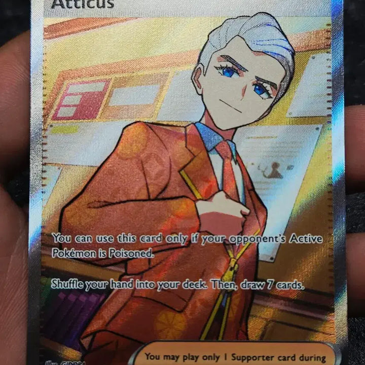 [BUNJANG] Pokemon Trainer Atticus UR / 영판 포켓몬 트레이너 애티커스 UR