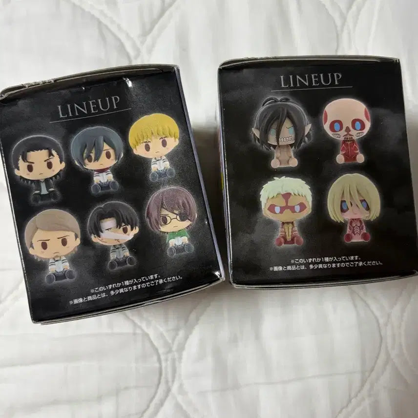 [BUNJANG] Attack on Titan Chokonokko Figure (Sealed) - Bundle Set / 진격의 거인 초코노코 미개봉