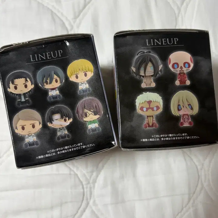 [BUNJANG] Attack on Titan Chokonokko Figure (Sealed) - Bundle Set / 진격의 거인 초코노코 미개봉