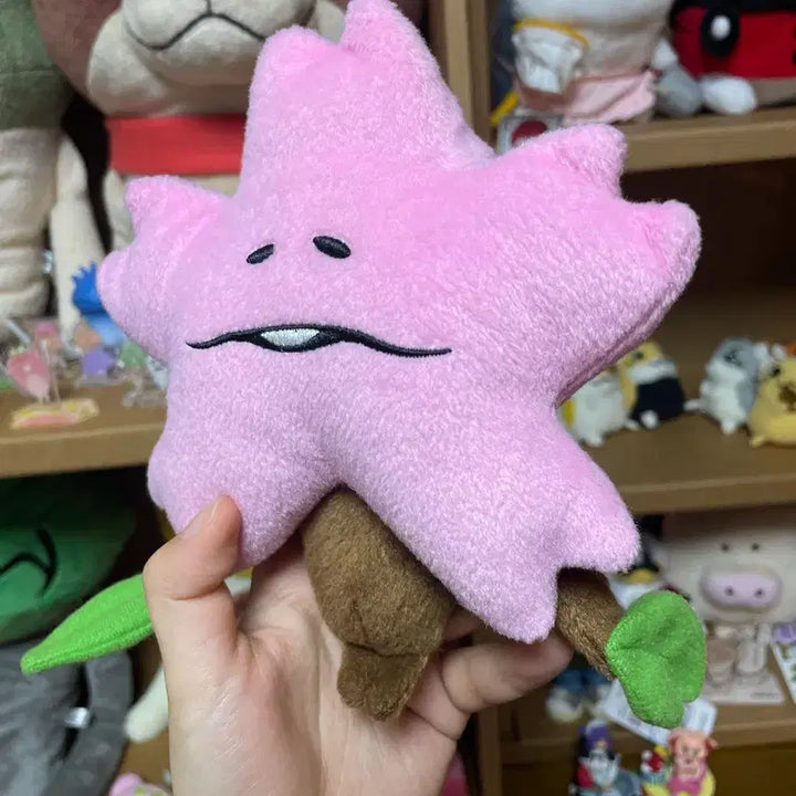 [BUNJANG] Sakura Cherry Blossom Nameko Medium Plush Doll (Japan Authentic) / 일본정품]사쿠라 벚꽃 나메코 중형인형