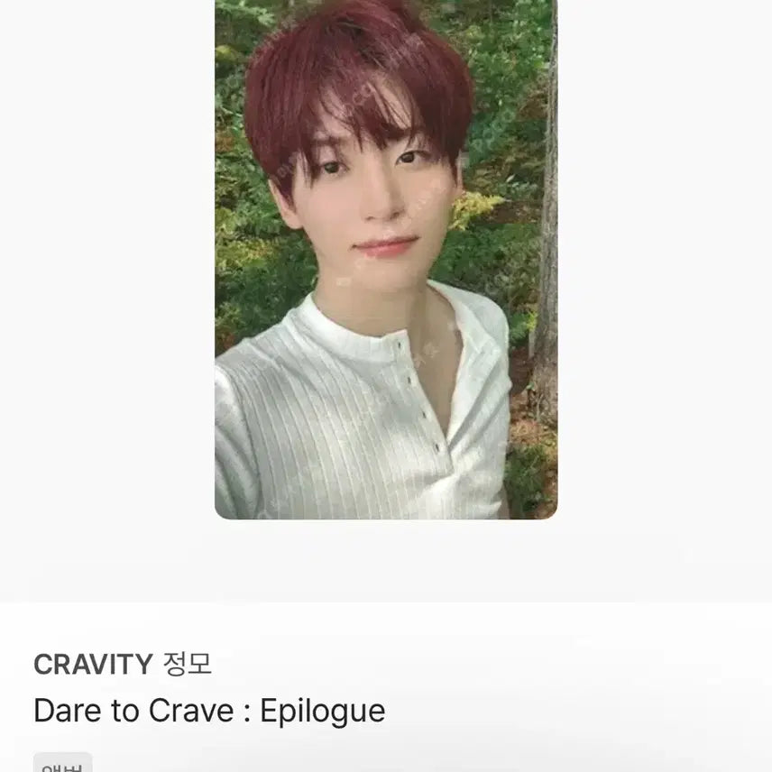 [BUNJANG] CRAVITY Jeongmo Album Photocard / 크래비티 정모 앨범 포카