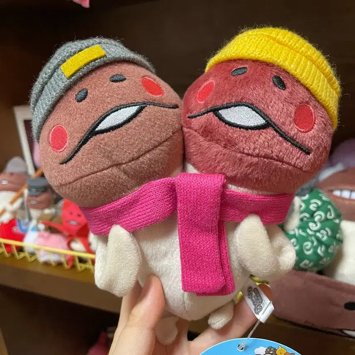 [BUNJANG] Japan Authentic Couple Nameko Medium Plush Doll / 일본정품]커플 나메코 중형인형