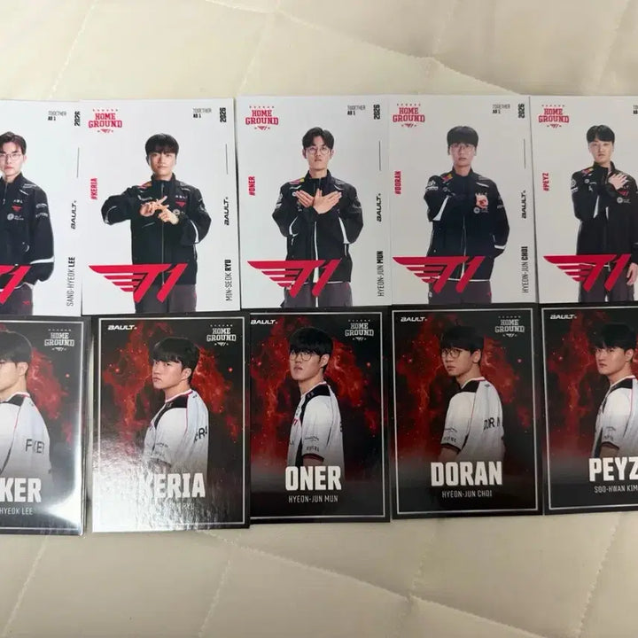 [BUNJANG] T1 Team Photocard Set / T1 선수단 포토카드 세트