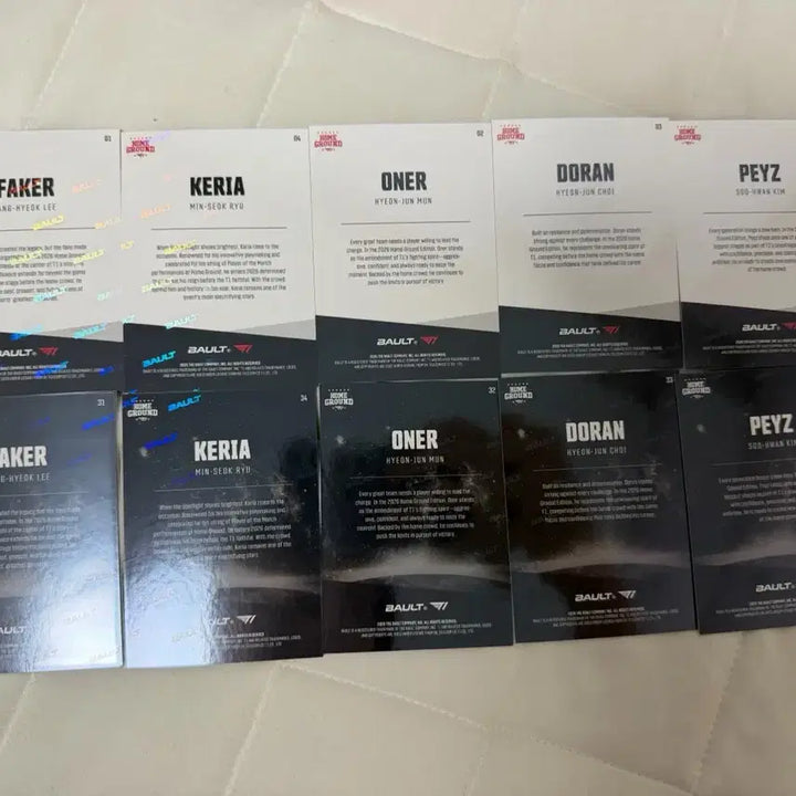 [BUNJANG] T1 Team Photocard Set / T1 선수단 포토카드 세트