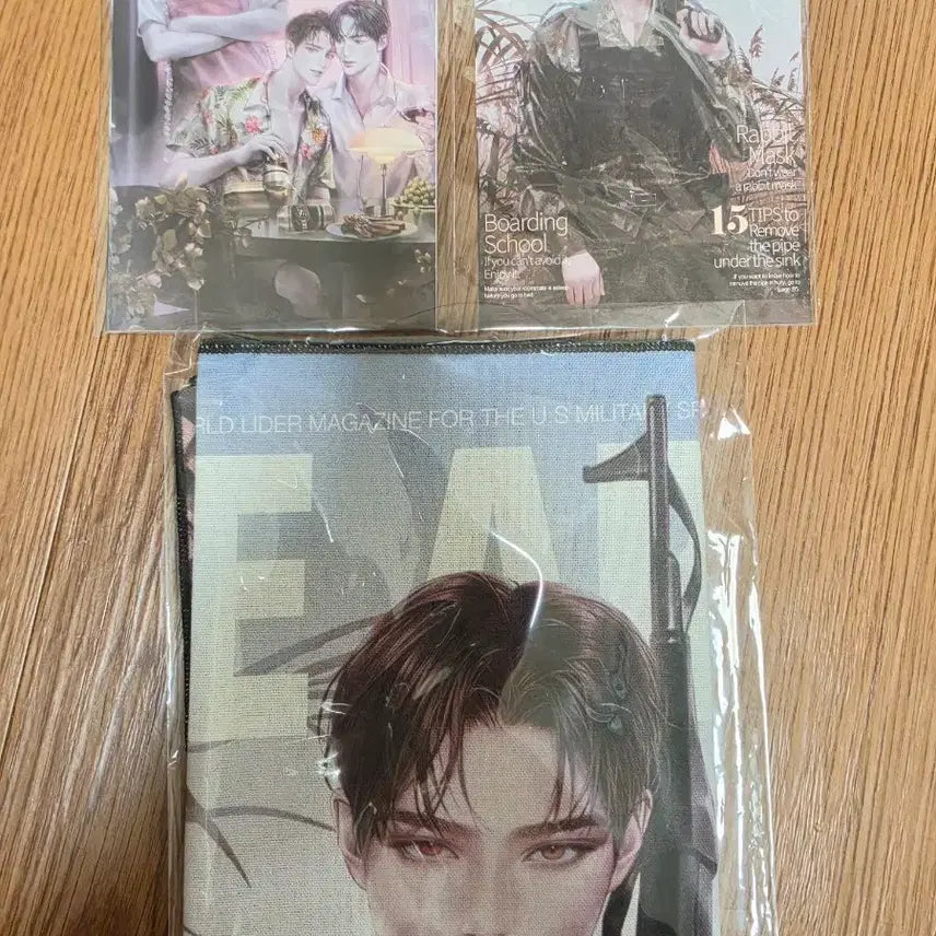 [BUNJANG] Buluran Saram Poster &amp; Postcard Set (Sealed) / 불우한삶 포스터 및 엽서 미개봉