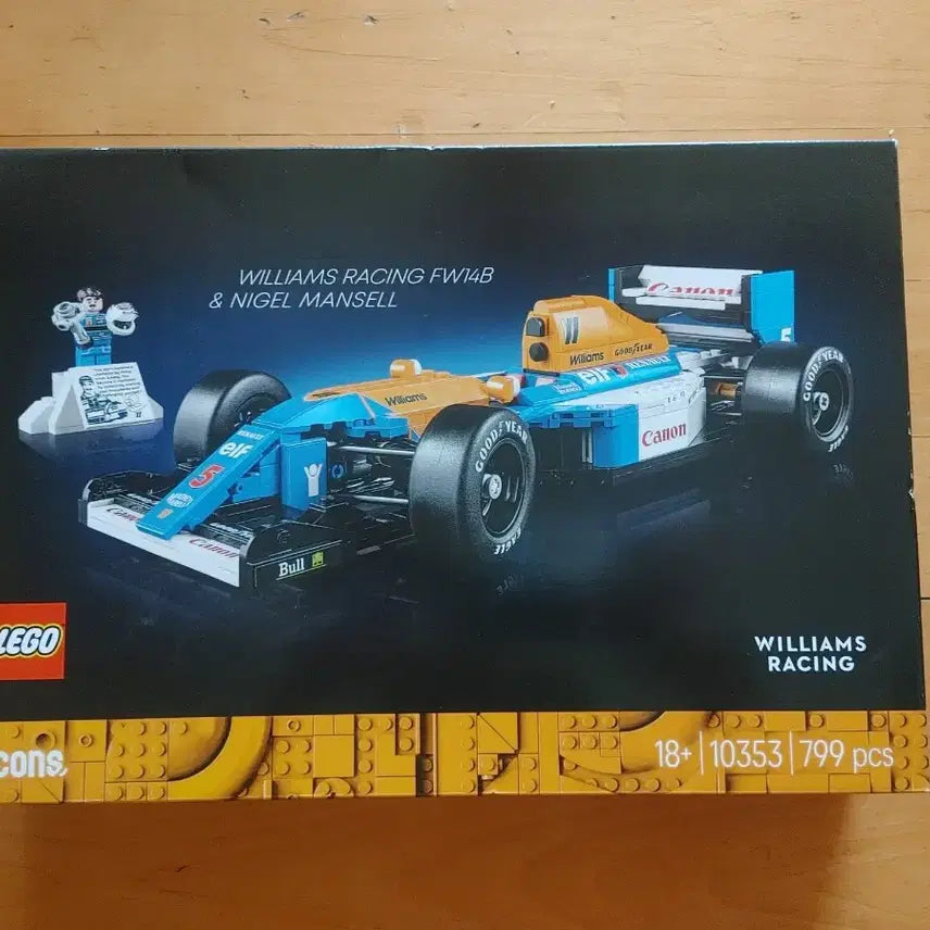 [BUNJANG] LEGO Icons 10353 Williams Racing FW14B &amp; Nigel Mansell (Sealed) / (미개봉)(정품) 레고아이콘 10353 Williams Racing FW14B 엔 Nigel Mansell 팝니다.