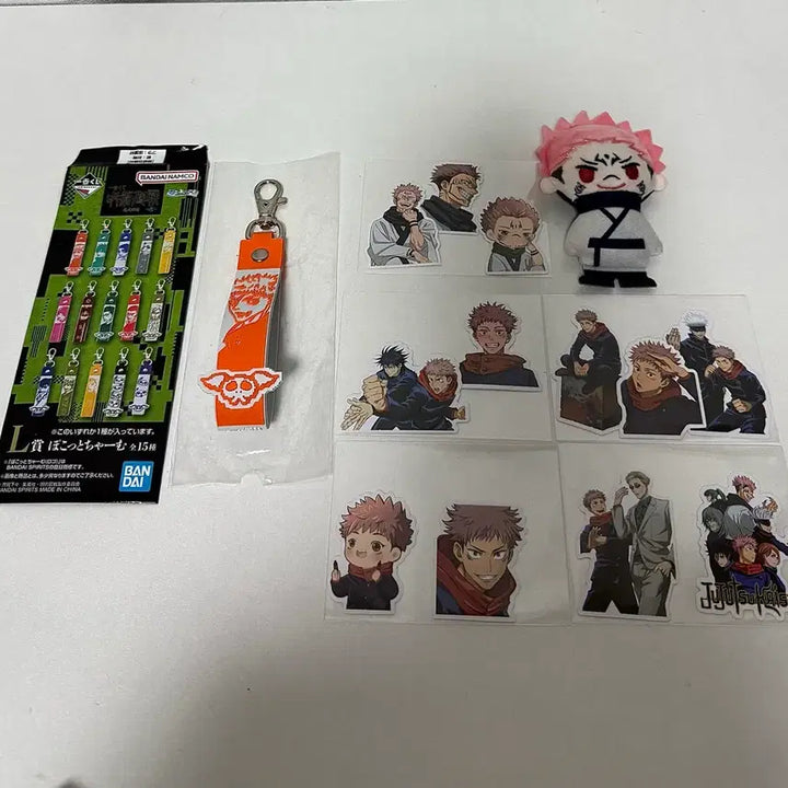 [BUNJANG] Jujutsu Kaisen Yuji Itadori &amp; Sukuna Merchandise Collection (14 Items) / 주술회전 이타도리 유지&amp;스쿠나 굿즈모음 14종