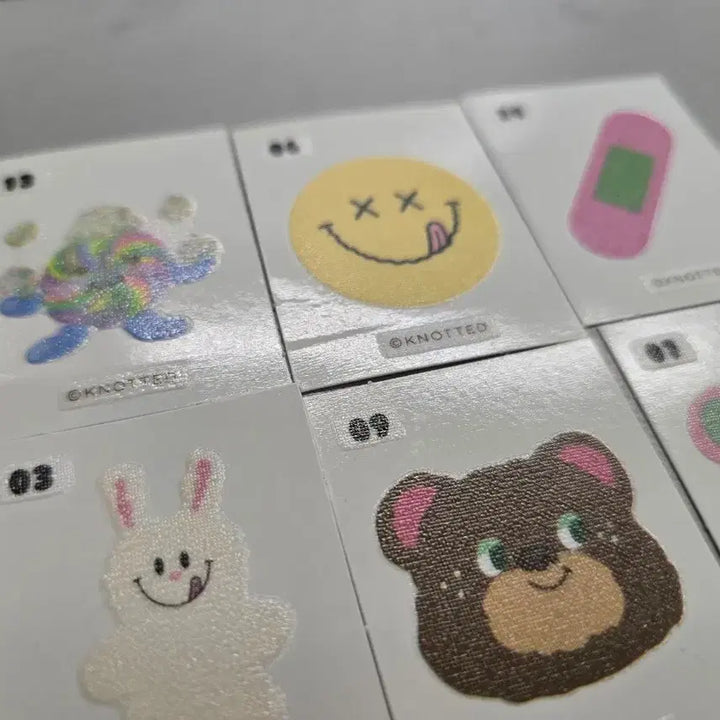 [BUNJANG] Knotted SS Collection Sticker / 노티드 띠부씰