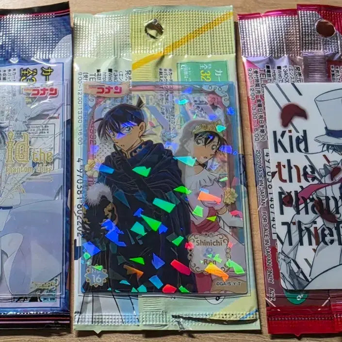 [BUNJANG] Detective Conan Trading Card Bundle Set / 명탐정 코난 카드 3종 일괄
