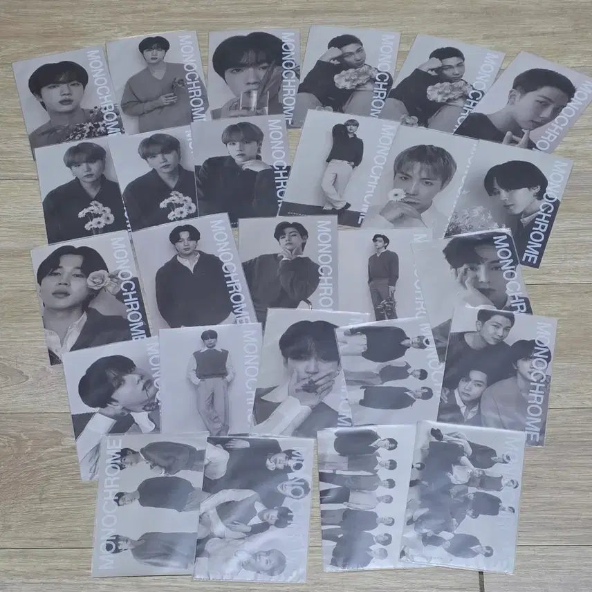 [BUNJANG] BTS Monochrome Pop-up Goods Bundle Set / (원가이하) 방탄소년단 BTS 모노크롬 팝업 굿즈 양도
