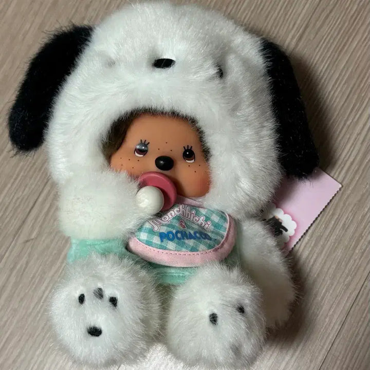 [BUNJANG] Vintage Monchhichi Pochacco Collaboration Plush / 고전 몬치치 포차코 콜라보 인형