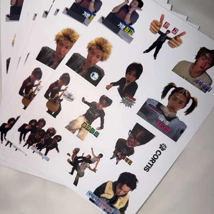 [BUNJANG] Cortis Die-Cut Stickers (MudoTicon) / 코르티스 칼선스티커 (무도티콘)