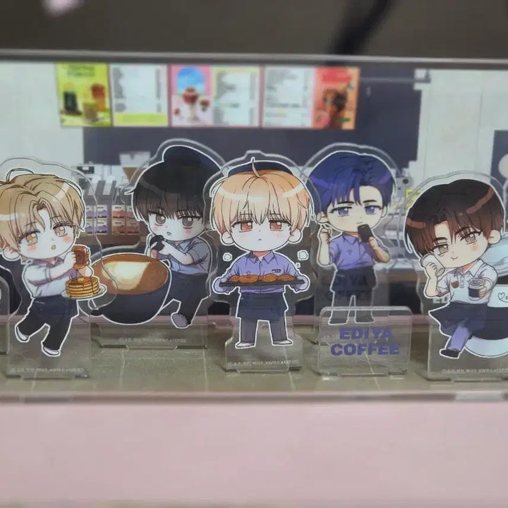 [BUNJANG] Demodhu Ediya Acrylic Diorama + Block Bundle Set / 일괄) 데못죽 이디야 아크릴 디오라마+블럭