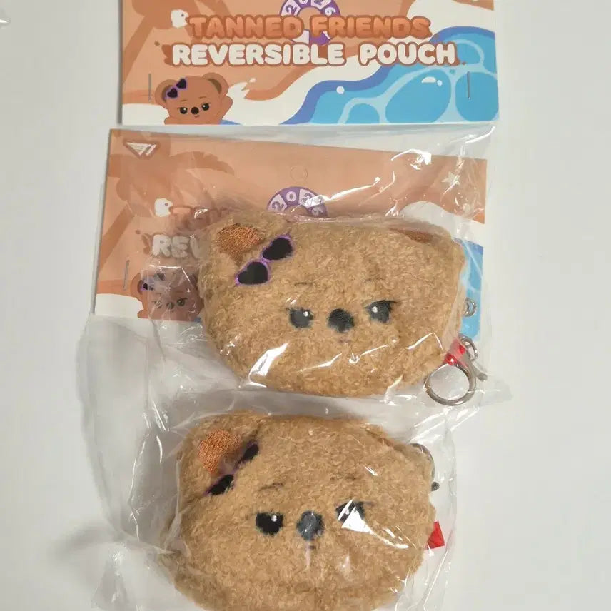 [BUNJANG] T1 Peyz Tan Friends Reversible Pouch / T1 티원 홈그라운드 홈그 페이즈 peyz 탠프렌즈 리버시블 파우치 판매
