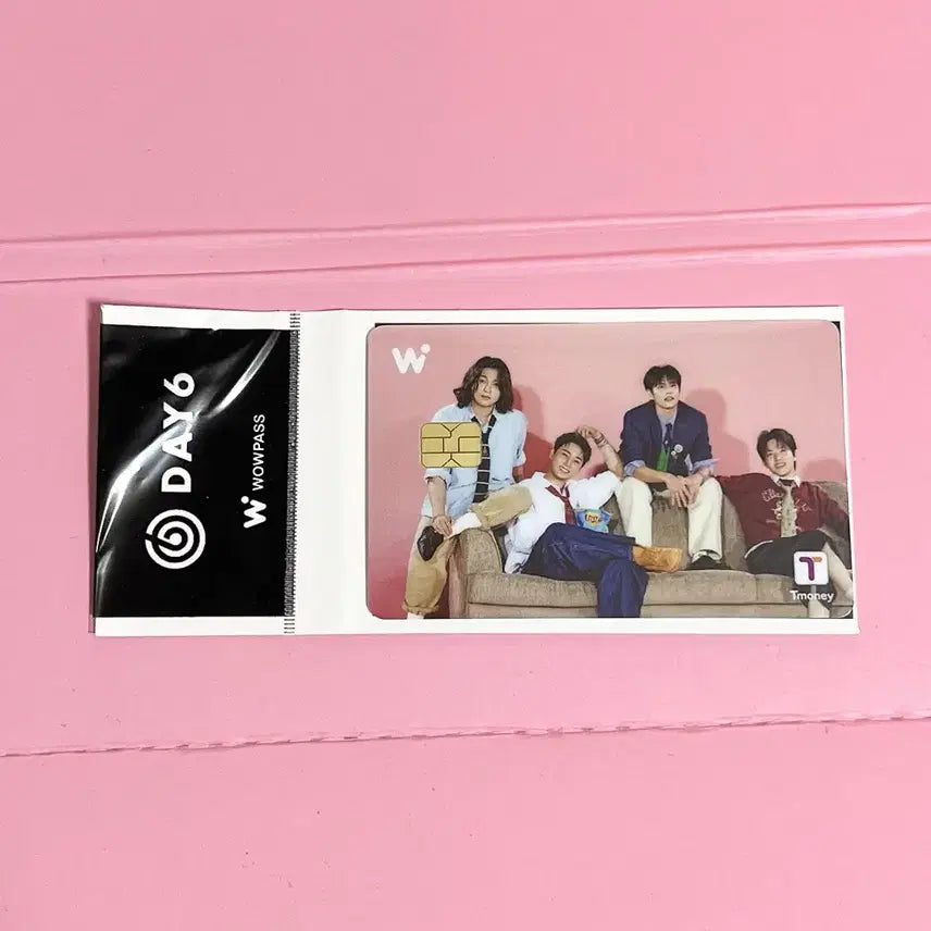 [BUNJANG] DAY6 Wowpass Transportation Card (Sealed) / 데이식스 교통카드 와우패스 미개봉