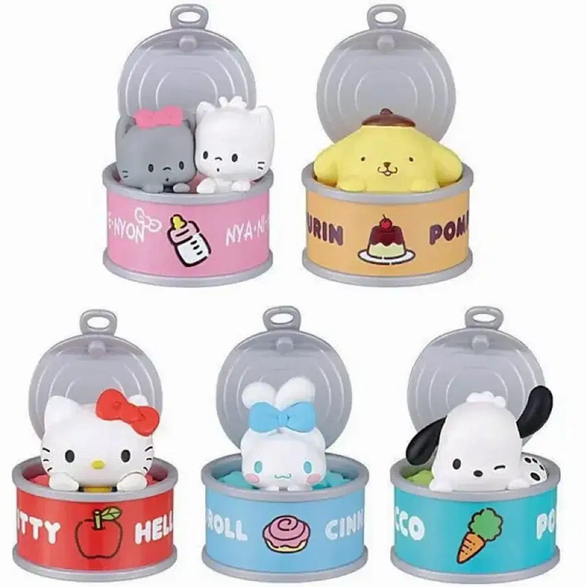 [BUNJANG] Sanrio Canned Food Gacha Hello Kitty Figure / 산리오 깡통 통조림 가챠 헬로키티 판매합니다!!