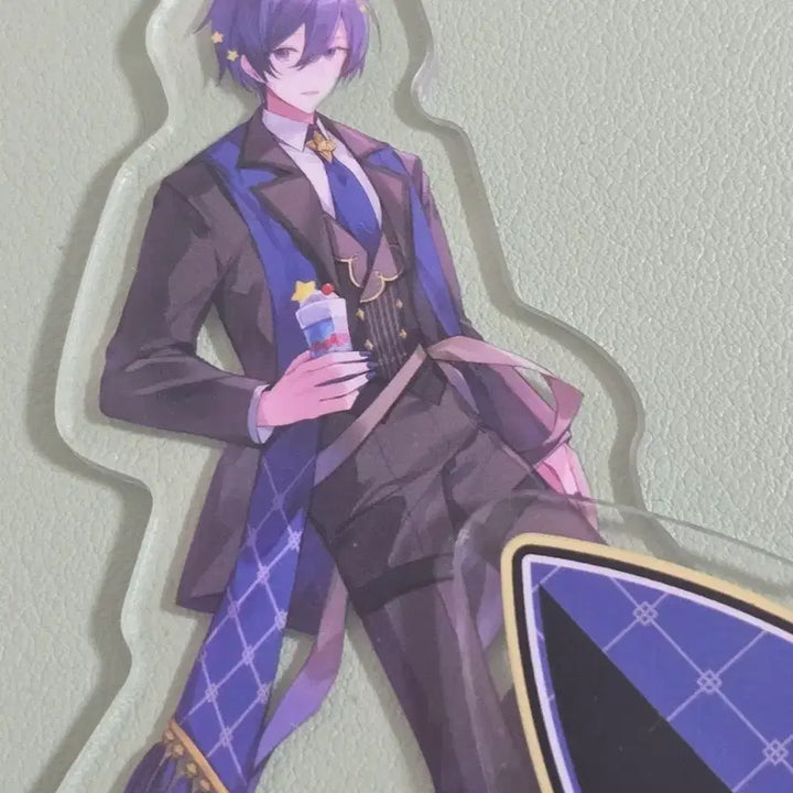 [BUNJANG] Vocaloid Kaito Acrylic Stand Gacha Keyring / 보카로 미쿠 보컬로이드 카이토 아크릴 스탠드 가챠 키링 양도