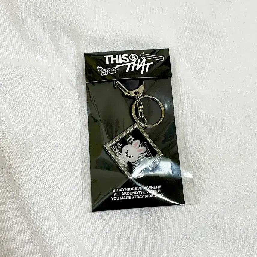 [BUNJANG] Stray Kids THIS DOESNT MATTER Ribbit Mirror Keyring / 스키즈 디스앤댓 팝업 md 리빗 거울 키링