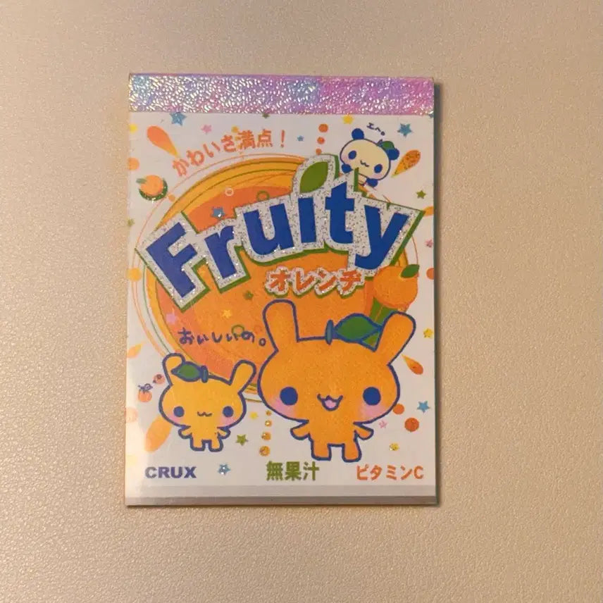 [BUNJANG] Heisei Classic Paper Crux Fruity Paper (2 sheets) / 헤이세이 고전지류 크럭스 프루티 지류 소분 (2장)