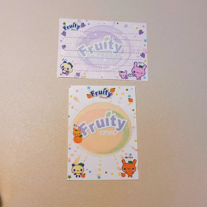 [BUNJANG] Heisei Classic Paper Crux Fruity Paper (2 sheets) / 헤이세이 고전지류 크럭스 프루티 지류 소분 (2장)