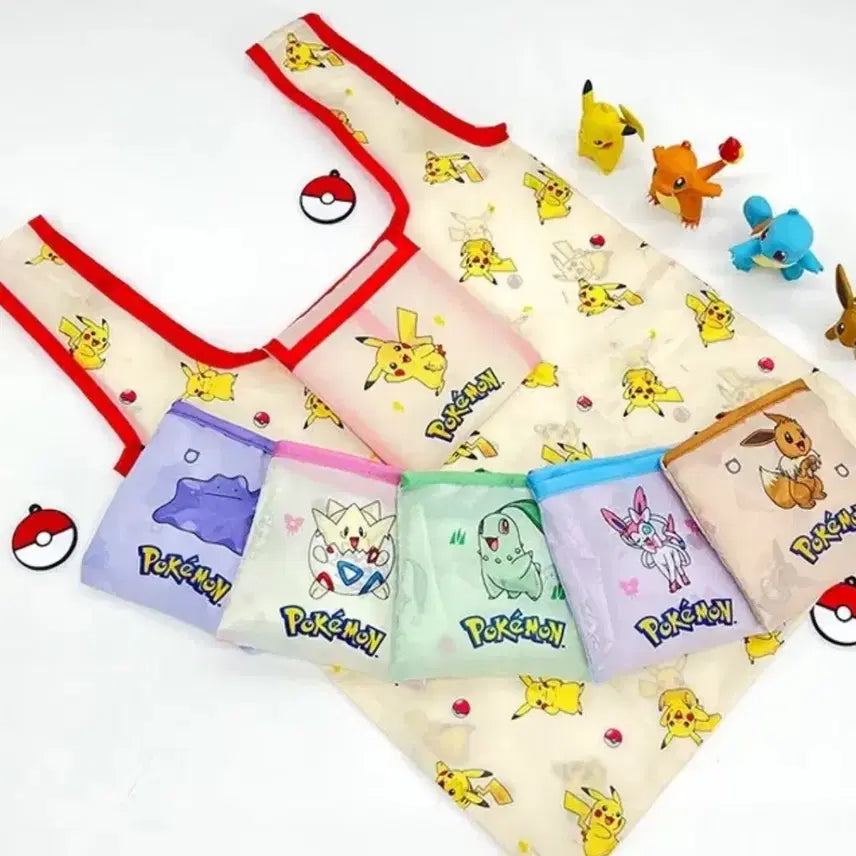 [BUNJANG] Pokemon Eevee Random Eco Bag / 포켓몬스터 랜덤 에코백 장바구니 (이브이) 판매합니다!!