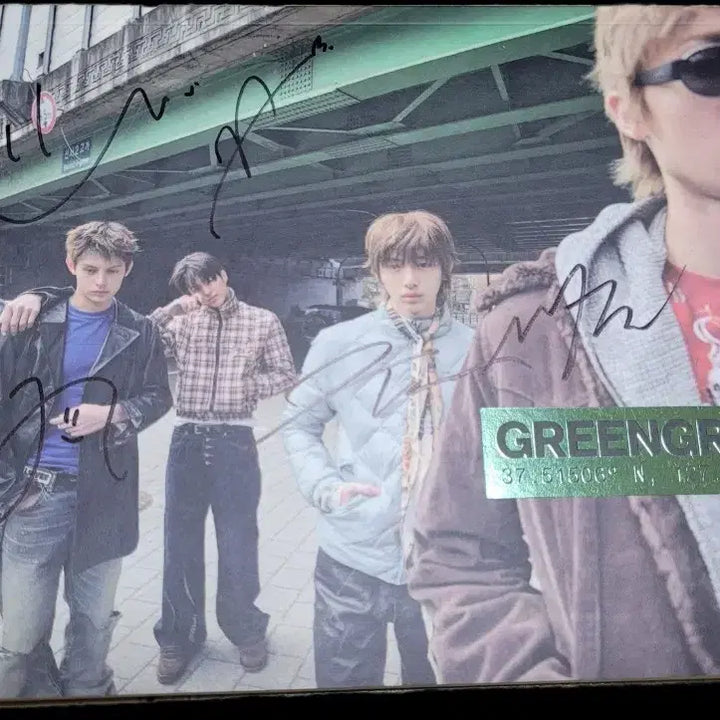 [BUNJANG] Curtis Greengreen Signed Album / 코르티스 greengreen 싸인앨범 판매합니다