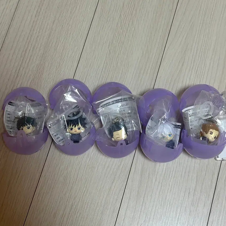 [BUNJANG] Jujutsu Kaisen 5th Anniversary Mezushi Accessory Bundle Set (5 Types) / 주술회전 5주년 메지루시 5종 일괄