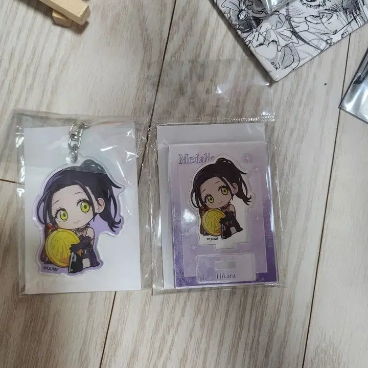 [BUNJANG] Medalist Hikaru Acrylic Keyring/Stand Bundle / (이번주까지 판매) 메달리스트 아크릴 키링/스탠드 히카루
