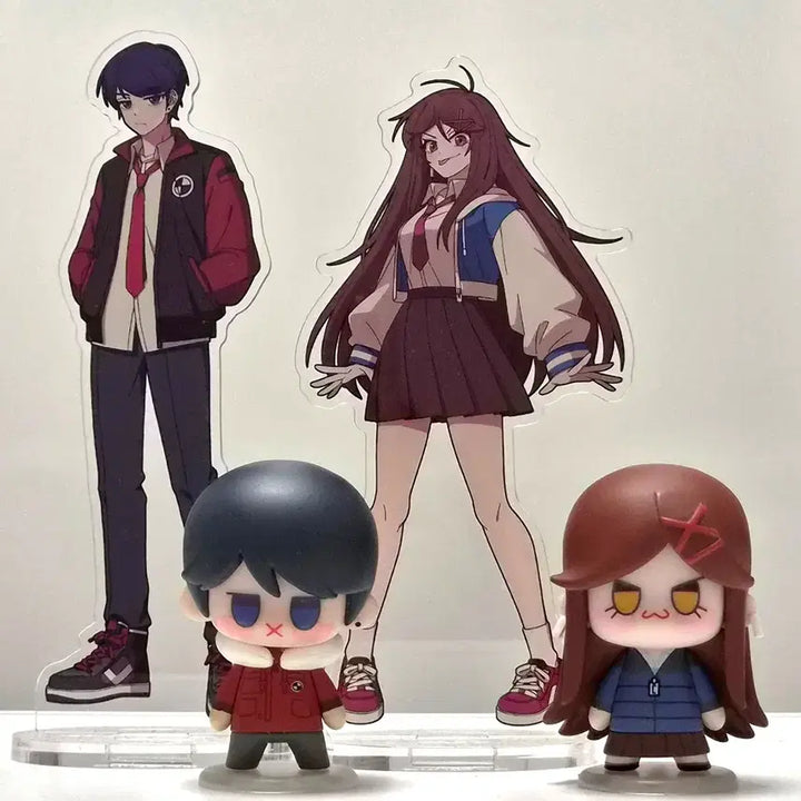 [BUNJANG] Zombieland High School Kim Junho Yeomseul 11th Anniversary Acrylic Stand Figure Bundle Set / (일괄)좀비고등학교 좀비고 김준호 정예슬 11주년 아크릴 스탠드 피규어