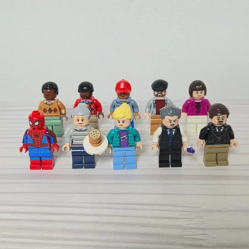 [BUNJANG] LEGO Marvel 76178 Daily Bugle Minifigure 10-Figure Bundle Set / 레고 마블 76178 데일리뷰글 미니피규어 10종 일괄