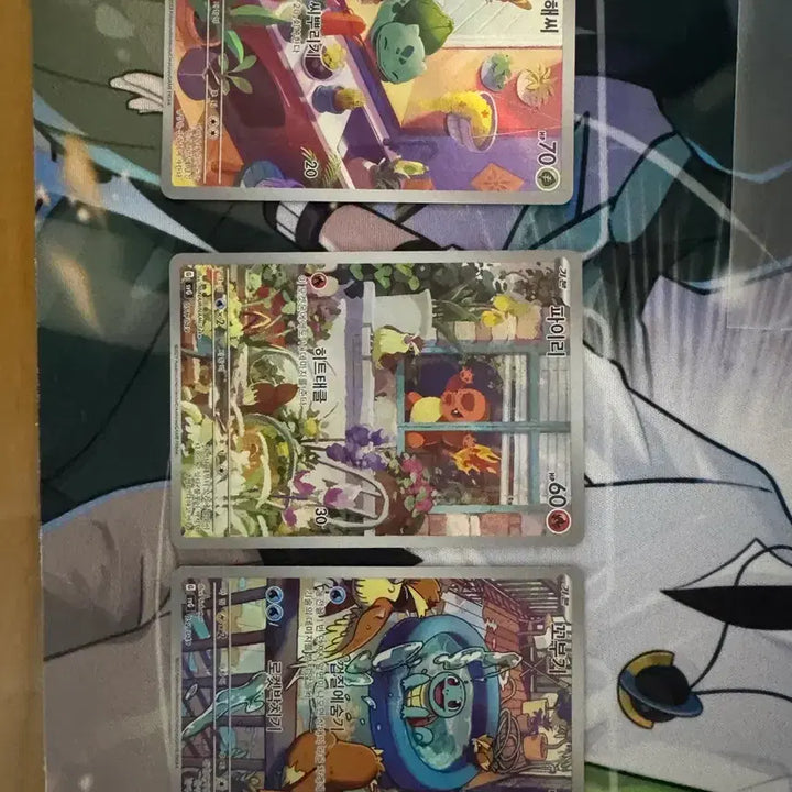 [BUNJANG] Pokemon Card Firey, Squirtle, Bulbasaur Special Cards / 포켓몬카드 창문파이리  ar 등 꼬부기,파이리,이상해씨 스페셜 카드