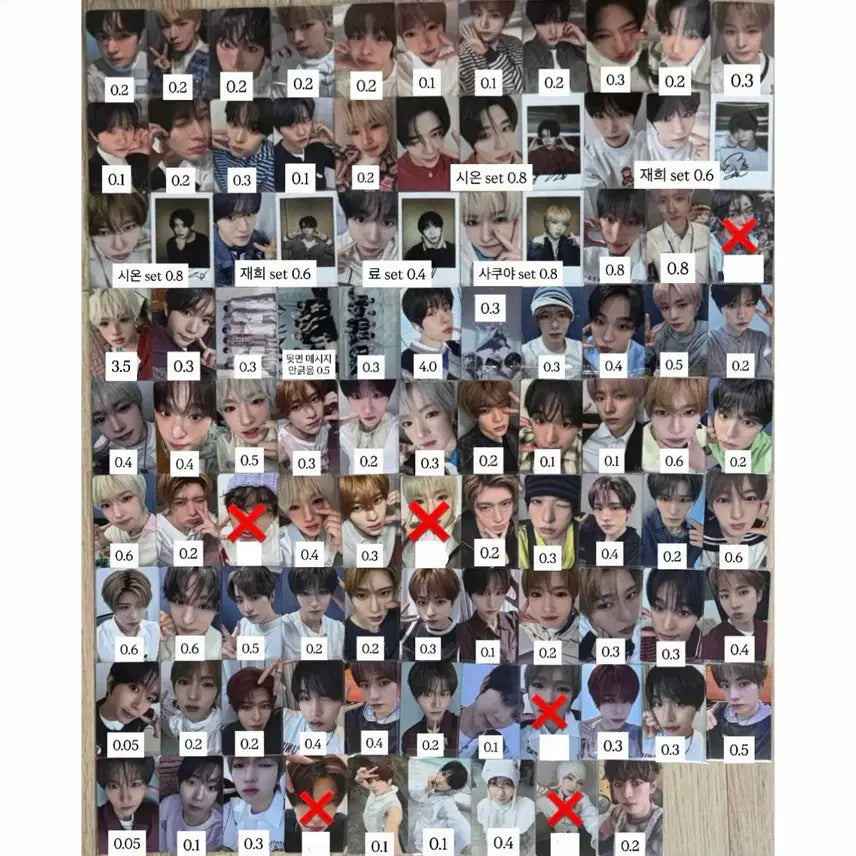 [BUNJANG] NCT WISH Ktown4u Pop Up Lucky Draw Photocard (Sion, Riku, Yushi, Jaehee, Ryo, Sakuya) / 엔시티 위시 팝팝 컬러 오드투러브 케타포 뮤직아트 위드뮤 애플뮤직 점프업 에버라인 큐큐 팝머치 팝업 특전 시온 리쿠 유우시 재희 료 사쿠야 포카 판매