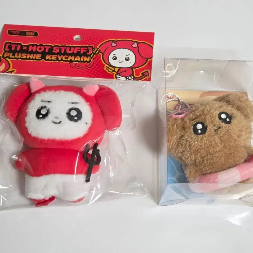 [BUNJANG] T1 Homeground Hot Stuff Keria Doll Bundle Set / T1 티원 홈그라운드 홈그 hot stuff + 탠프렌즈 케리아 keria 인형 판매