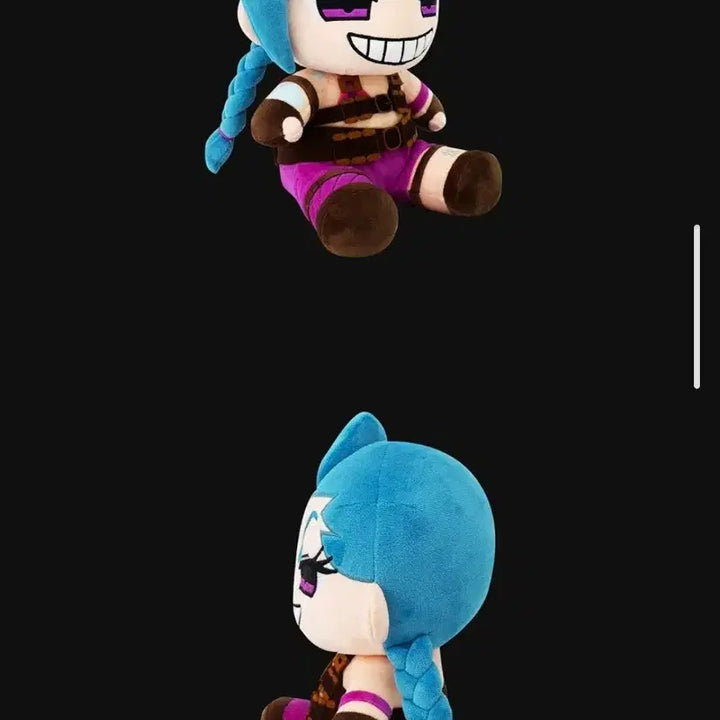 [BUNJANG] League of Legends Jinx Sitting Plush Toy / (택O/새상품)리그 오브 레전드 징크스 시팅 봉제 인형