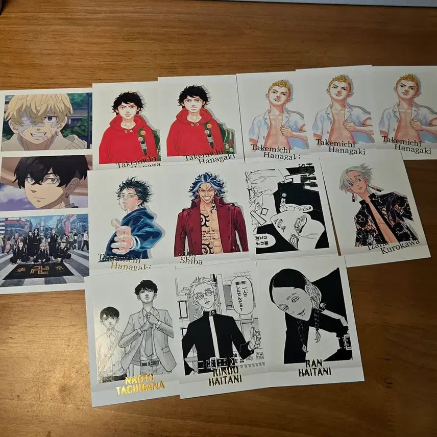 [BUNJANG] Tokyo Revengers Pashacard Bundle Set / 도쿄리벤저스 도리벤 파샤 일괄