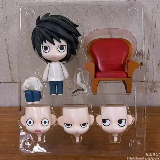 [BUNJANG] Death Note L Nendoroid Figure (Original Version) / 데스노트 엘 L 넨도로이드 넨도 피규어 엘 구넨도