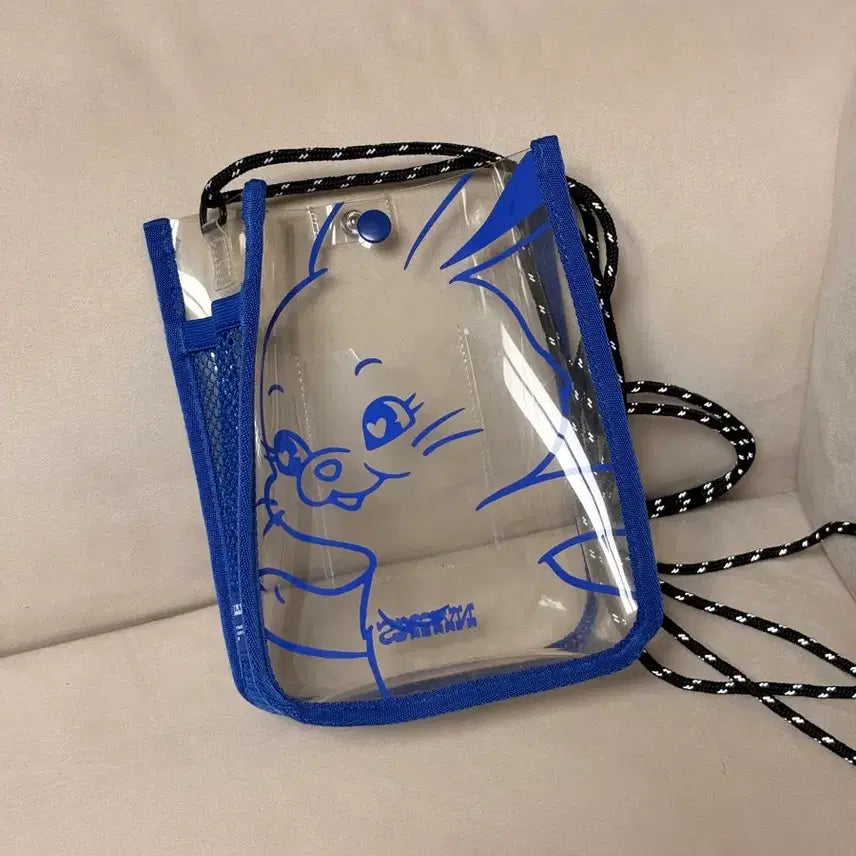 [BUNJANG] NewJeans Rabbit Mini Crossbody Bag Clear / 뉴진스 토끼 미니 크로스바디백 클리어
