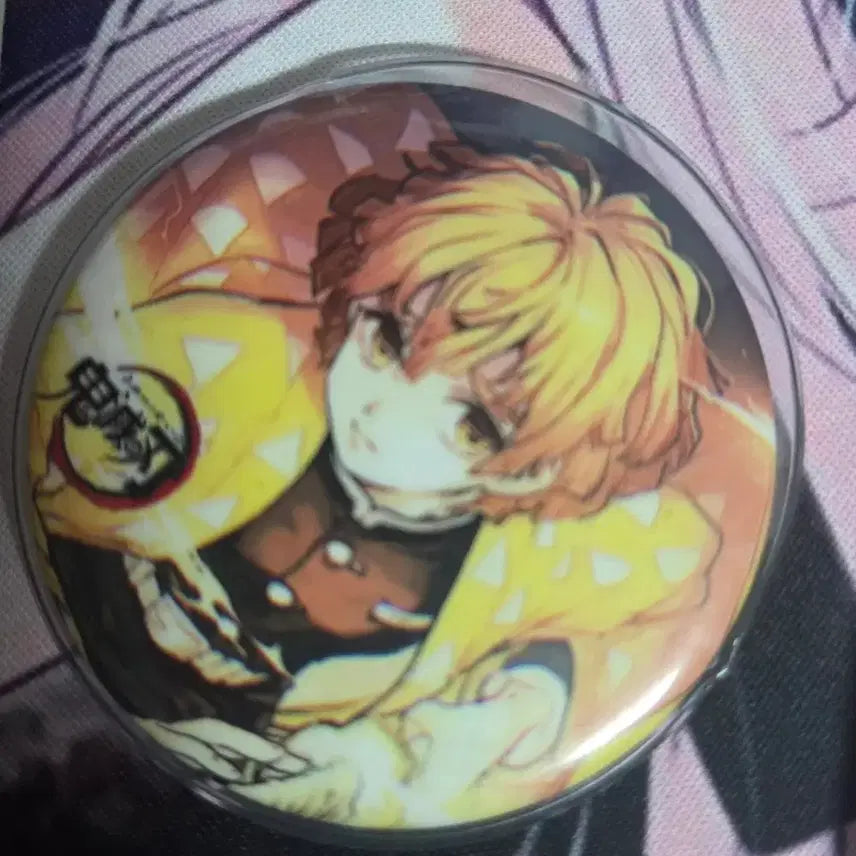 [BUNJANG] Demon Slayer Shinobu Zenitsu Badge Keyring Bundle Set / 귀칼 시노부 젠이츠 뱃지키링 일괄 0.1