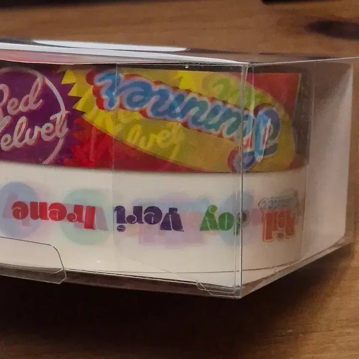[BUNJANG] Red Velvet Red Flavor Wide Tape Official Goods / 레드벨벳 빨간맛 와이드테이프 (공식굿즈)