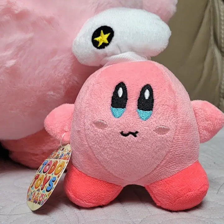 [BUNJANG] Kirby Plush Doll with Kirby Friends Figure and Keychain / 별의커비 35cm+커비프렌즈4 피규어+커비 키링인형 (새상품)
