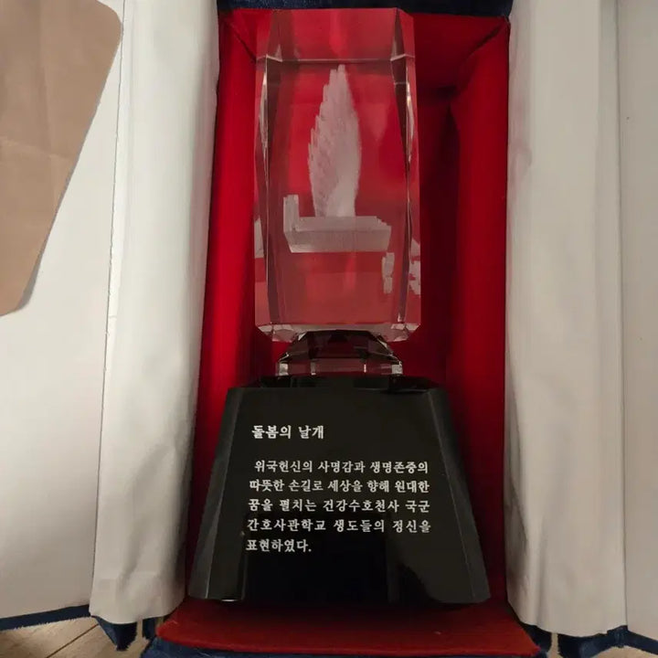[BUNJANG] Korea Armed Forces Nursing Academy Commemorative Plaque / 국군간호사관학교 기념패
