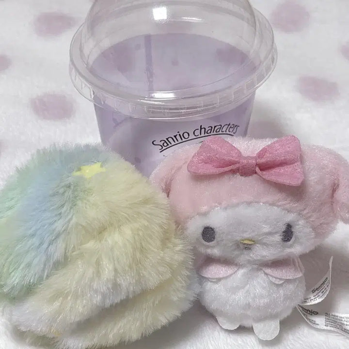 [BUNJANG] Sanrio My Melody Cotton Candy Plush / 산리오 마이멜로디 솜사탕 인형