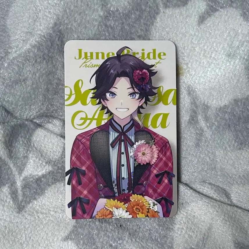 [BUNJANG] Nijisanji Saegusa Akina June Bride Photocard / 니지산지 사에구사 아키나 준브라이드 포카