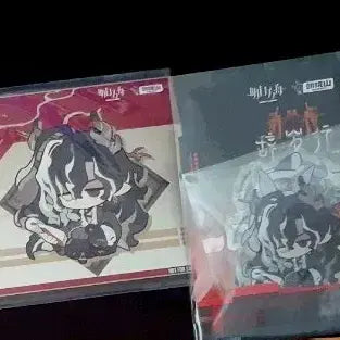 [BUNJANG] Arknights Wang Sasaeng Sticker Pack &amp; Postcard Set / 명일방주 왕 사세행 스티커팩 특전엽서
