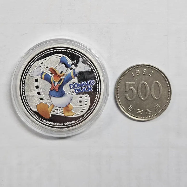 [BUNJANG] Disney Series Donald Duck Large Coin / [대형동전] 디즈니시리즈 도널드덕 K213