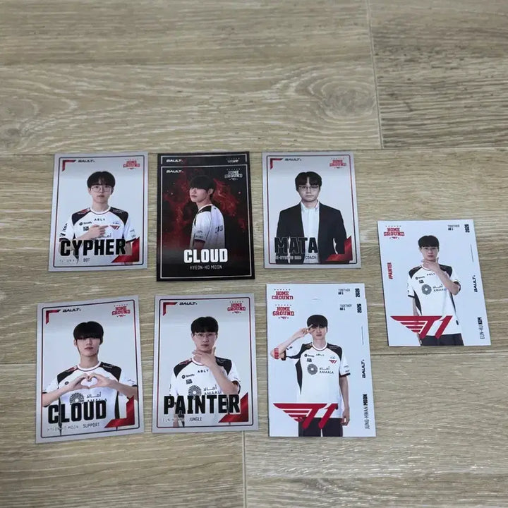 [BUNJANG] T1 Homeground Card Bault Trading Card Bundle Set / T1 홈그라운드 카드 bault trading card