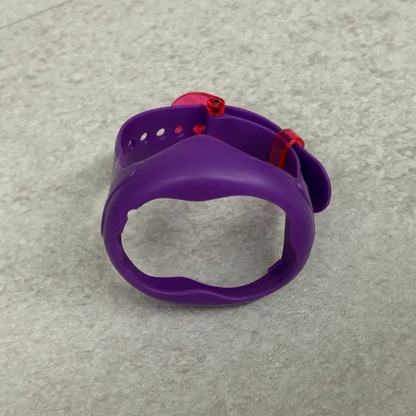 [BUNJANG] Tamagotchi Uni Strap Purple Rubber Wristband / [상태 A급] 공식 다마고치 유니 스트랩 퍼플 러버 손목시계 고정 팔찌