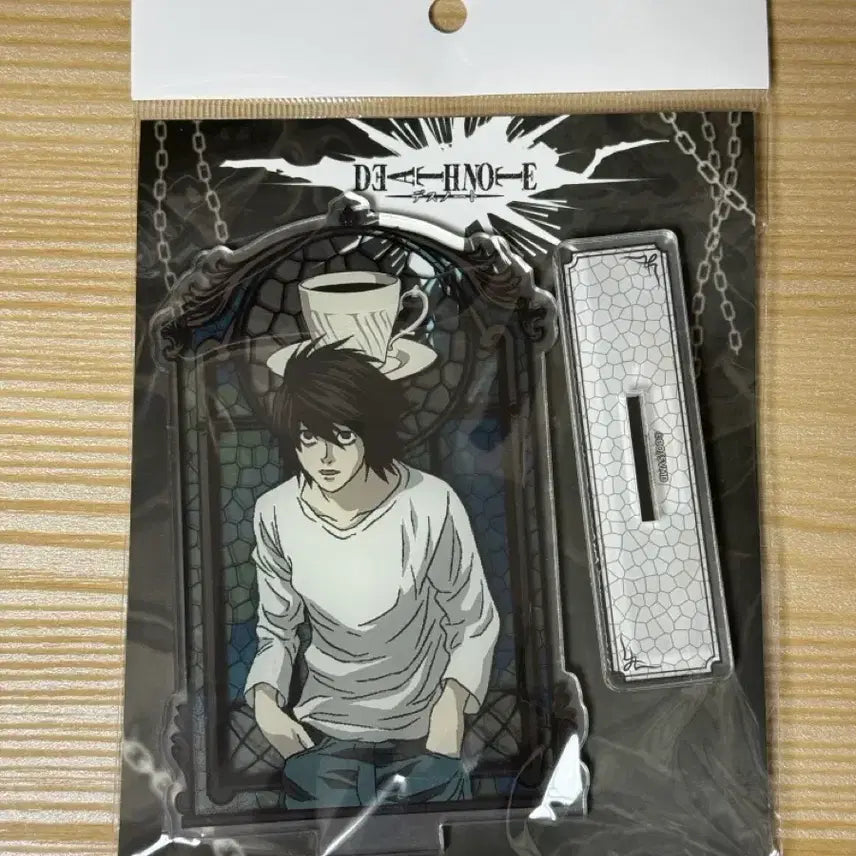 [BUNJANG] Death Note L Acrylic Stand Tunique Collaboration Cafe (Sealed) / (미개봉) 데스노트 투니크 콜라보 카페 엘 L 아크릴 스탠드 양도 판매